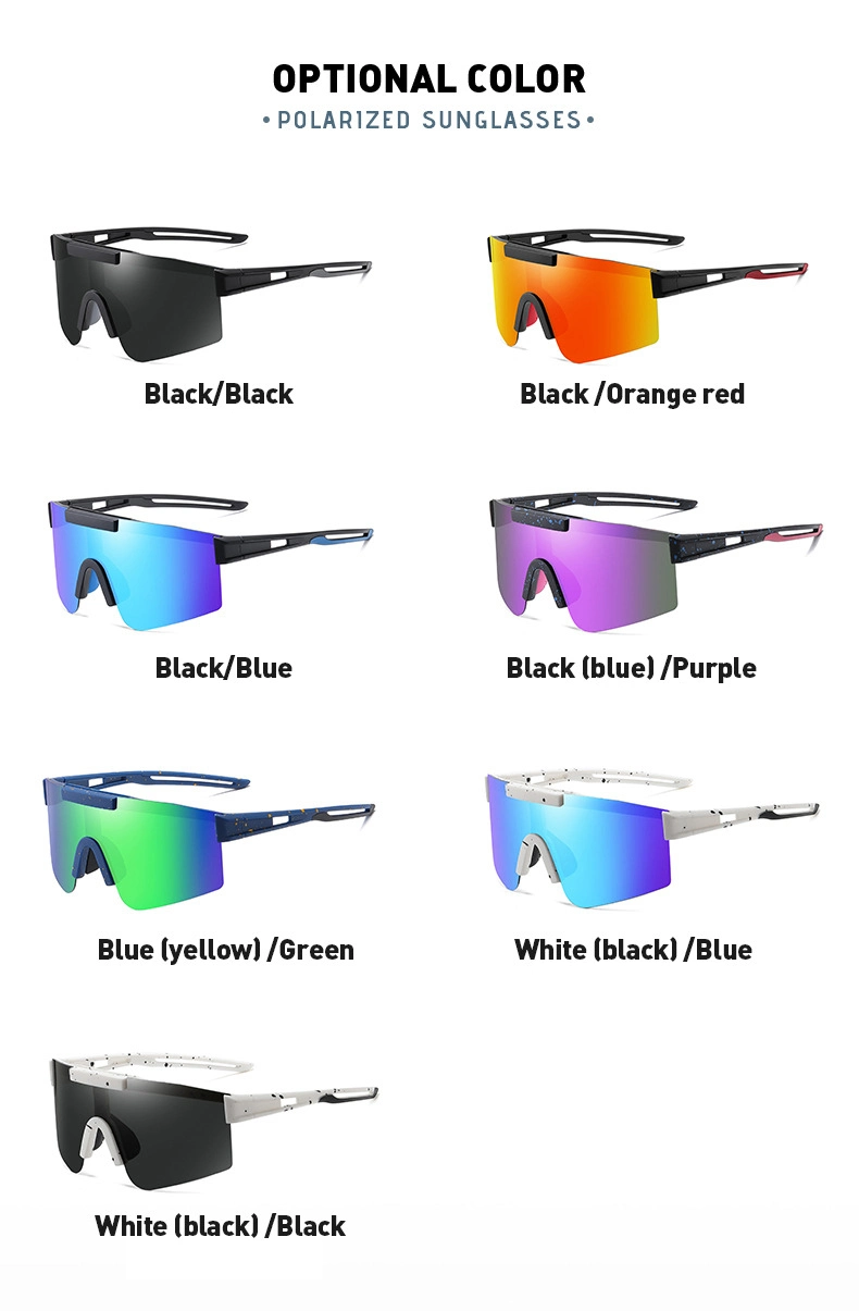 2023 New Style Hot Selling Men and Women Fashion Trend Cycling Sports Outdoor Polarized UV400 Sunglasses