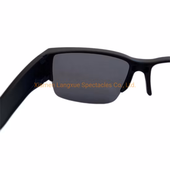 PC Sun Cover Prescription Eyewear Fitover Sunglass Semi Polarized Black